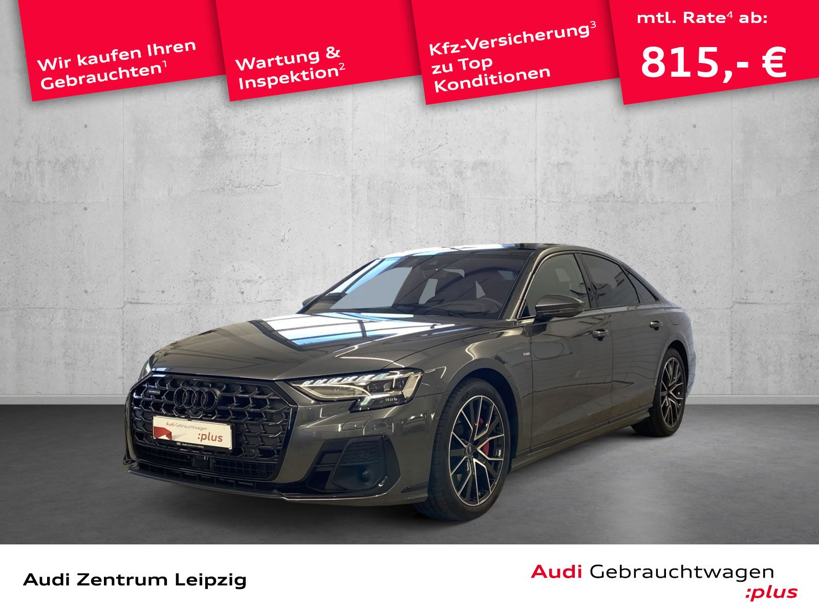 Audi A8 60 TFSIe qu. *S-line*dig.Matrix*AHK*Pano*HuD*