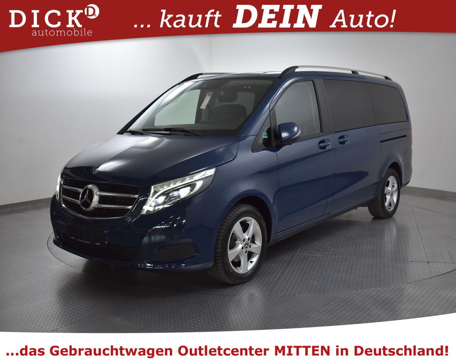 MERCEDES-BENZ V 220d 7G Lang Avantg 8SI+LEDER+SHZ+LED+KAM+AHK+ - Image 4
