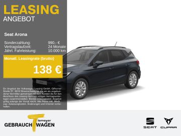 Seat Arona 1.0 TSI STYLE NAVI ACC SH PARKLENK GJR