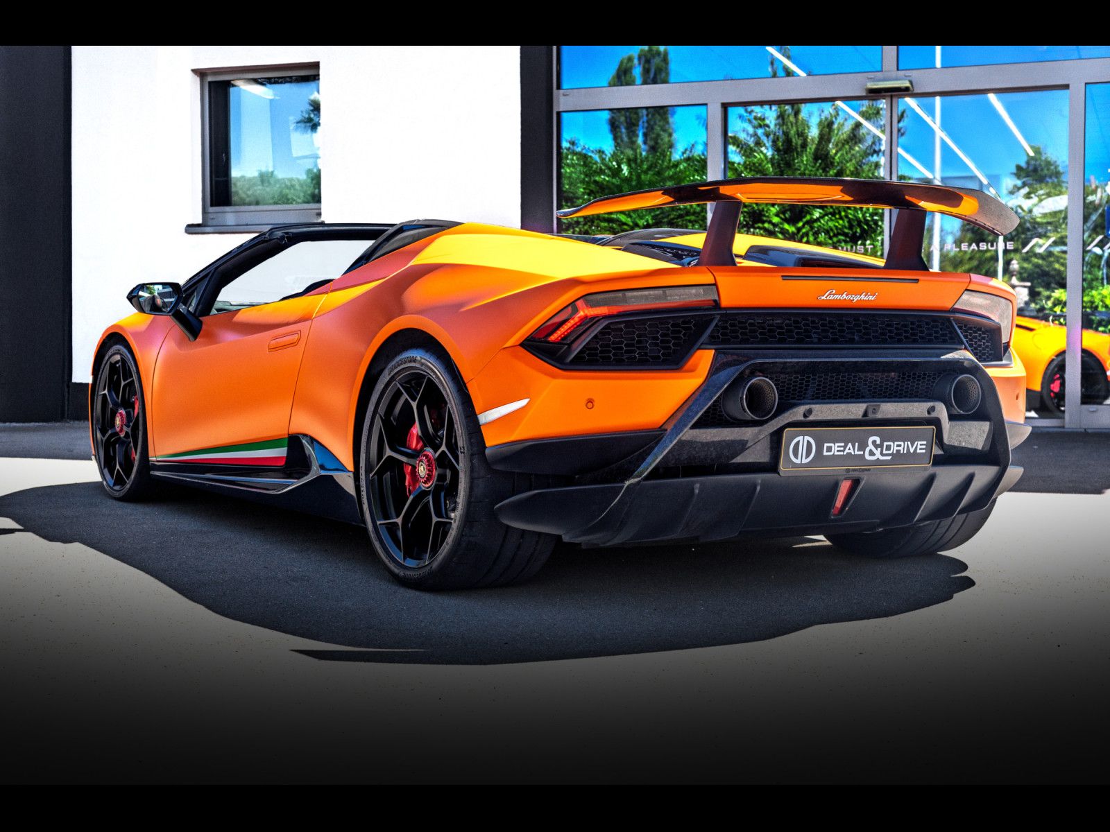 Lamborghini Huracán PERFORMANTE SPYDER°ARANCIO ANTHAEUS°LIFT imagem 3