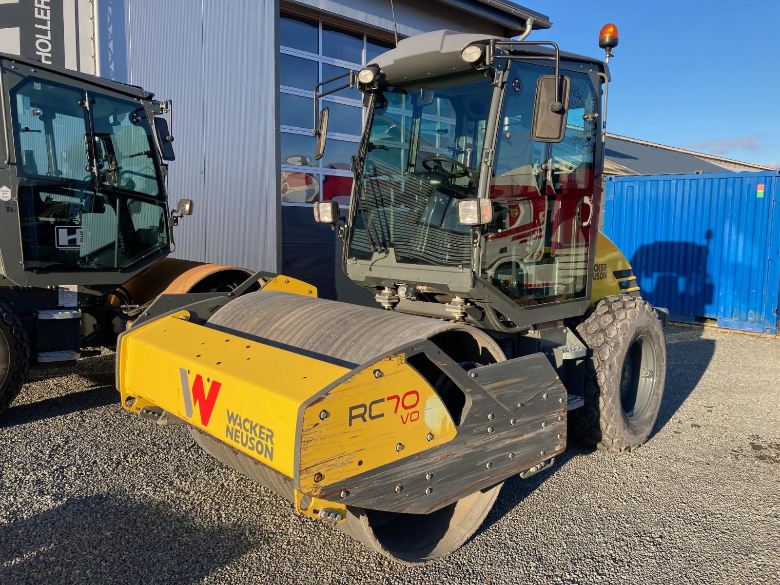 Hamm H7i Vio bgl. Wacker Neuson RC70VO