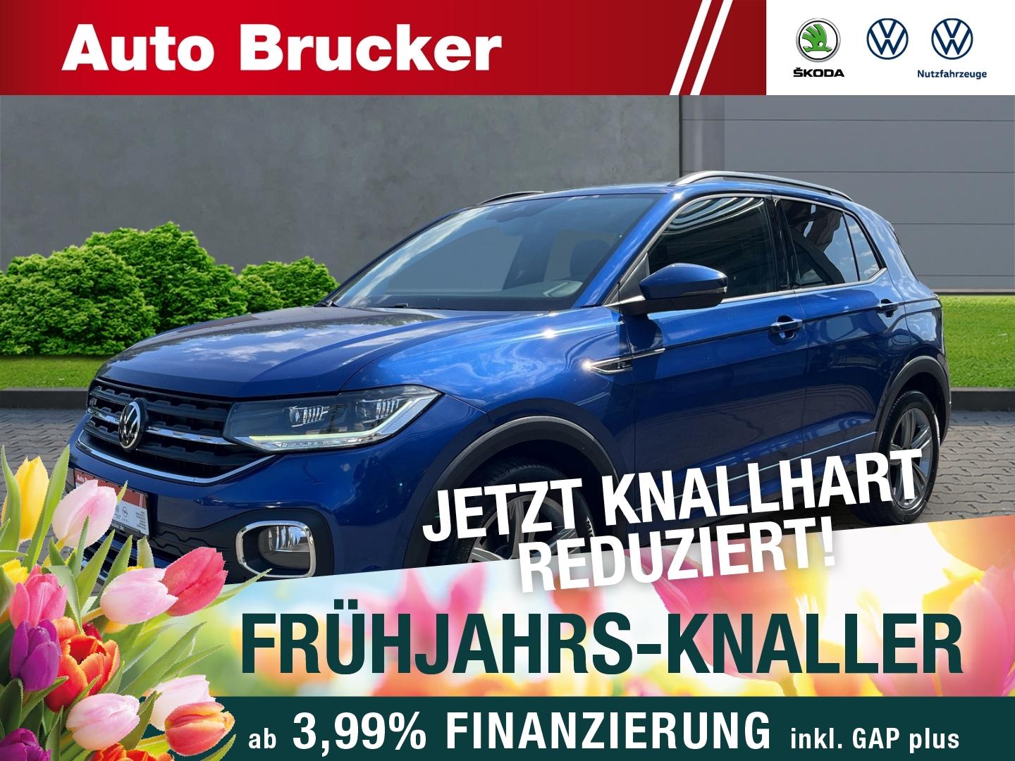 Volkswagen T-Cross R-Line 1.0 TSI LED+Navi+SHZ+2-Zonen-Klim