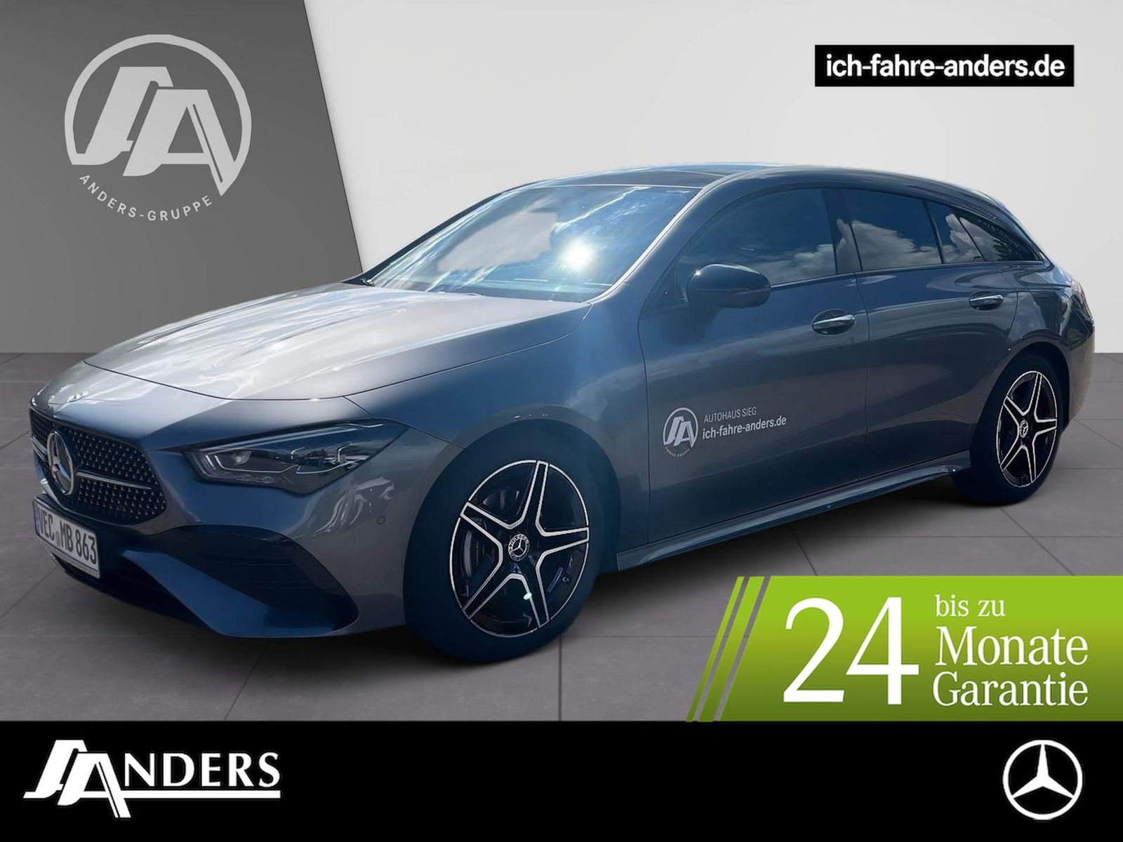 MERCEDES-BENZ CLA 180 SB AMG+Night+Pano+Multibeam+360°Kamera