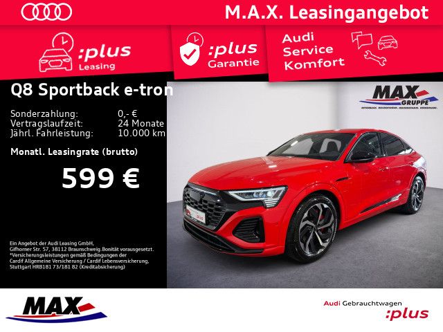 Audi Q8 Sportback e-tron 55 QU S LINE MATRIX+AHK+PANO