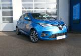 Renault ZOE (Mietbatterie) Z.E. 52 KW 92 % INTENS NAVI - mit Elektro-Antrieb: Blau, Standheizung
