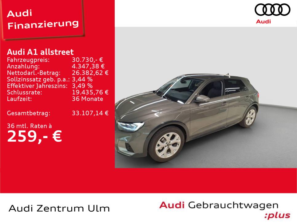 Audi A1 allstreet 35 TFSI LED NAVI PDC SHZ VIRT 5JGAR
