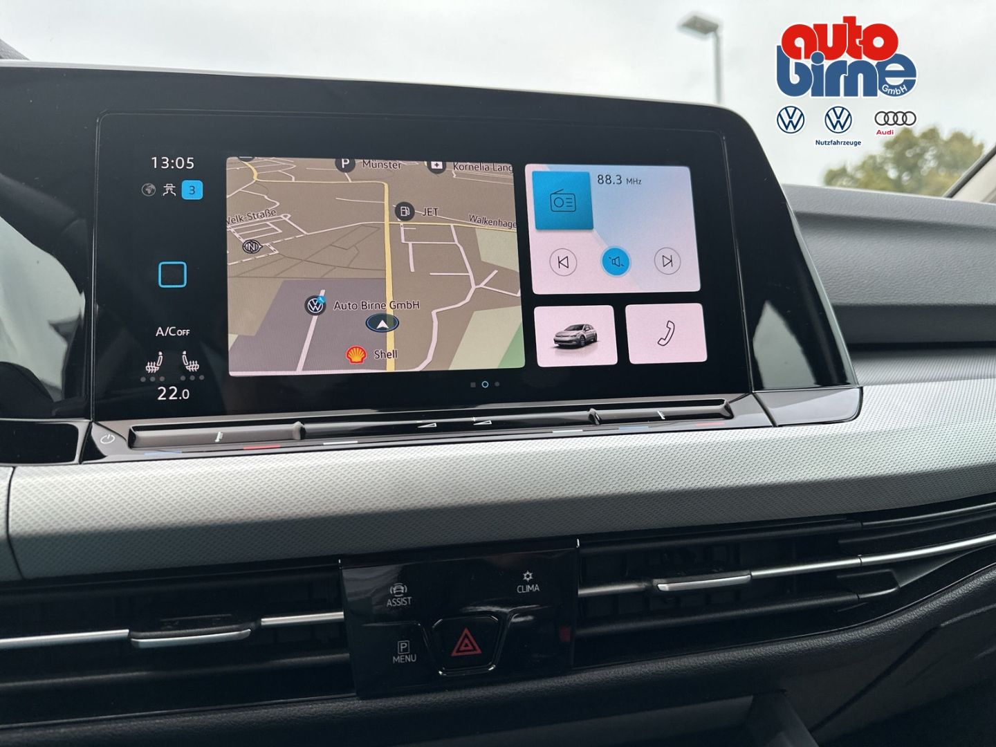 Golf VIII 1.0 TSI AHK-klappbar Digitales Cockpit