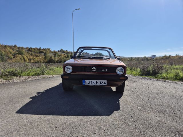 Volkswagen VW Golf 1 Cabrio GLI GTI