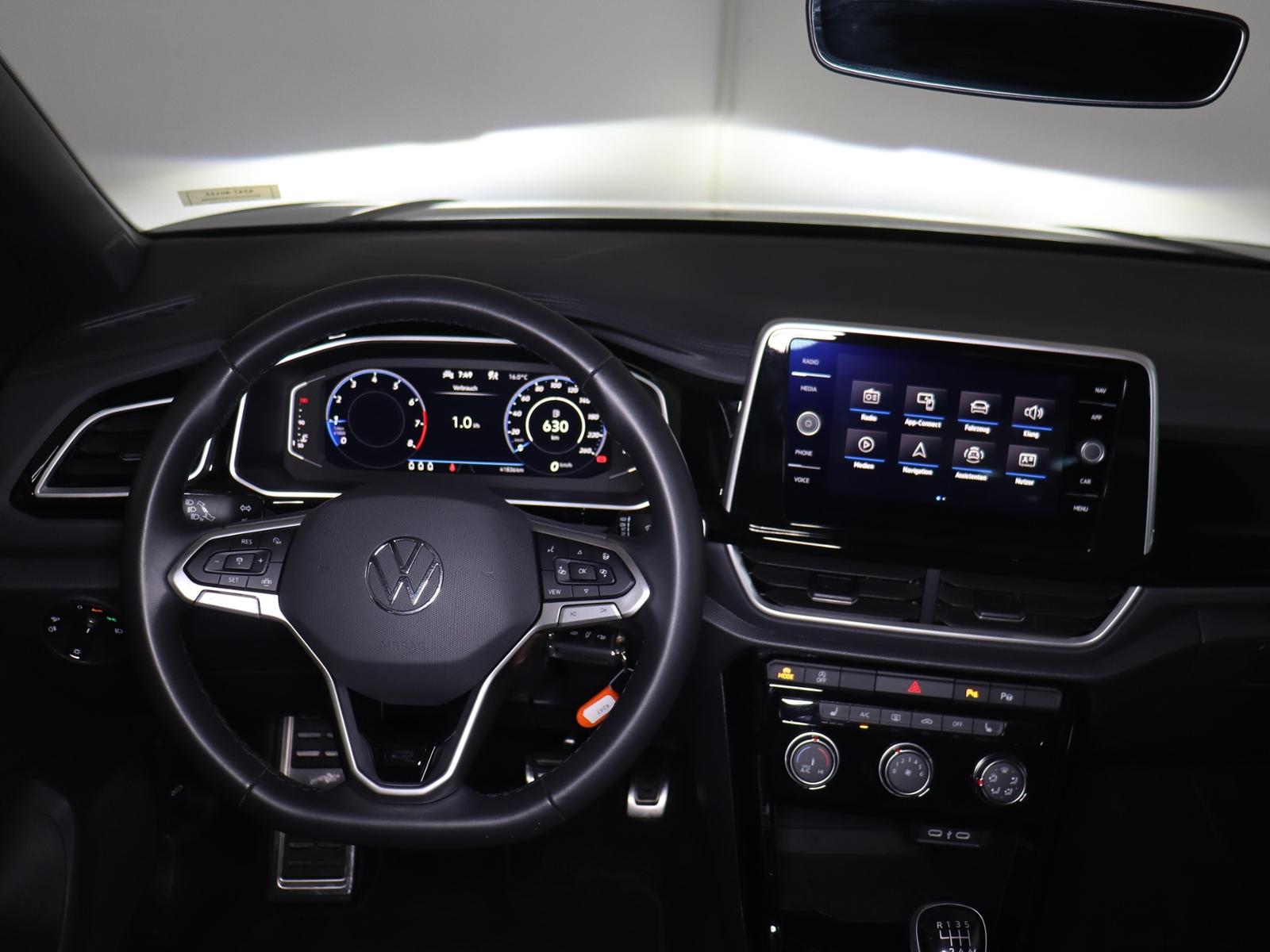 Volkswagen T-Roc R-Line 1.0TSI 138,-ohne Anzahlung ACC App-, миниатюра 10