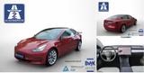 Tesla Model 3 Long Range Dual AWD LEDER WEISS MWST SOH - Tesla