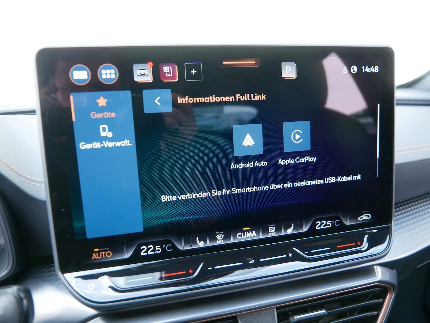 Fahrzeugabbildung CUPRA Formentor 1.5 eTSI NEU45T DSG ACC Kamera SHZ+LHZ