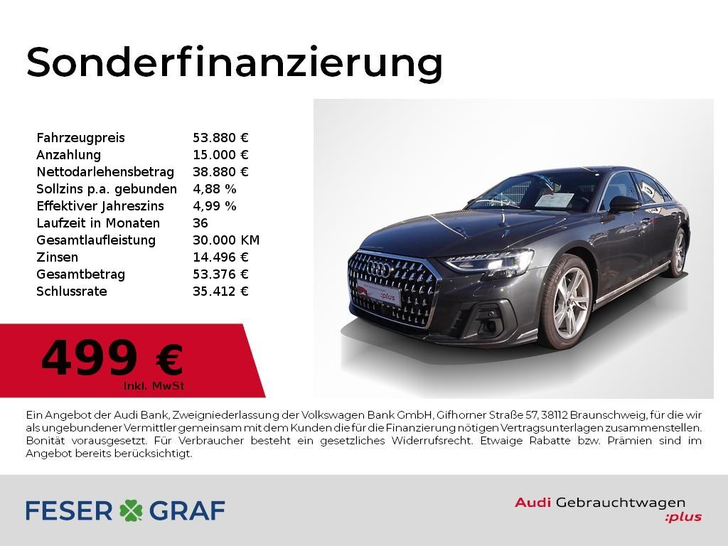 Audi A8 50 TDI HUD,Sitzbel,Kameras,Leder,Allradlenk.