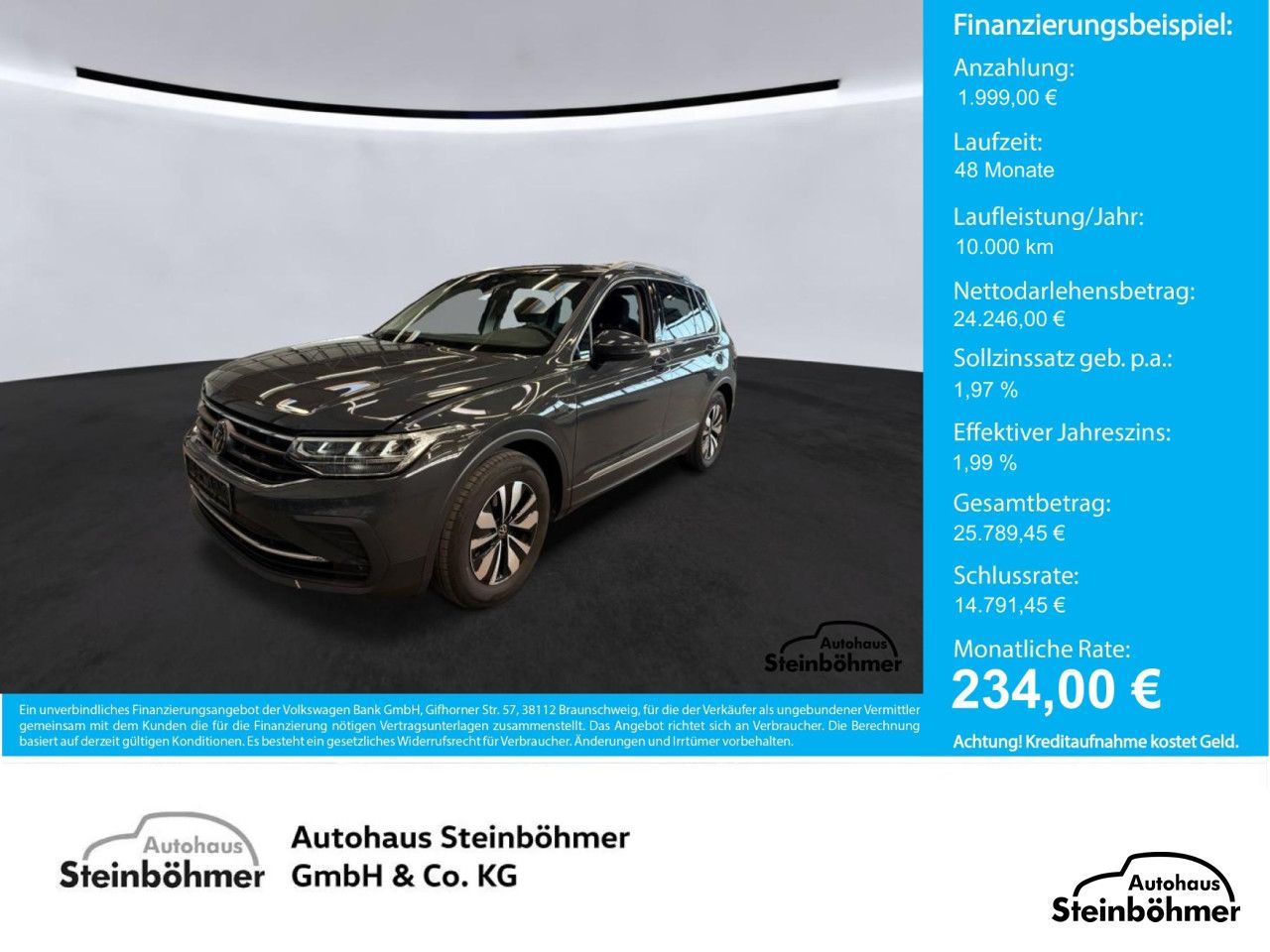 Volkswagen Tiguan MOVE 1.5TSI DSG LED NAV AHK SHZ ACC Navi