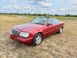 Mercedes-Benz E 220 CABRIO, Oldtimer -Zulass. ,HU 5/27,KLIMA - Mercedes-Benz E 220: Rot, Leder
