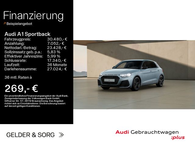 Audi A1 Sportback 30 TFSI S line Optikp.schw.*LED*ACC