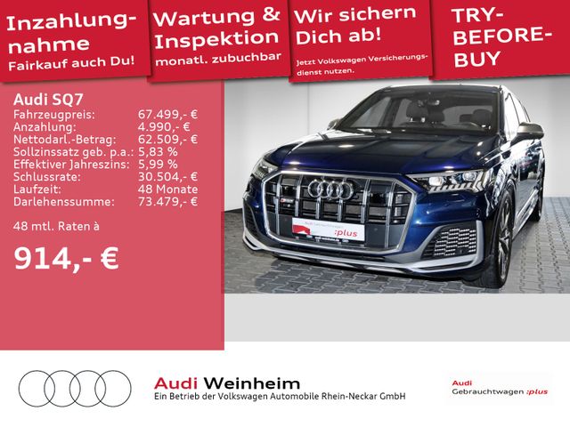 Audi SQ7 40 TFSI quattro 7-Sitze AHK Standheizung Nav