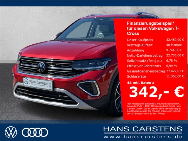 Volkswagen T-Cross 1.0 l Style TSI OPF DSG AHK Navi Rückfah