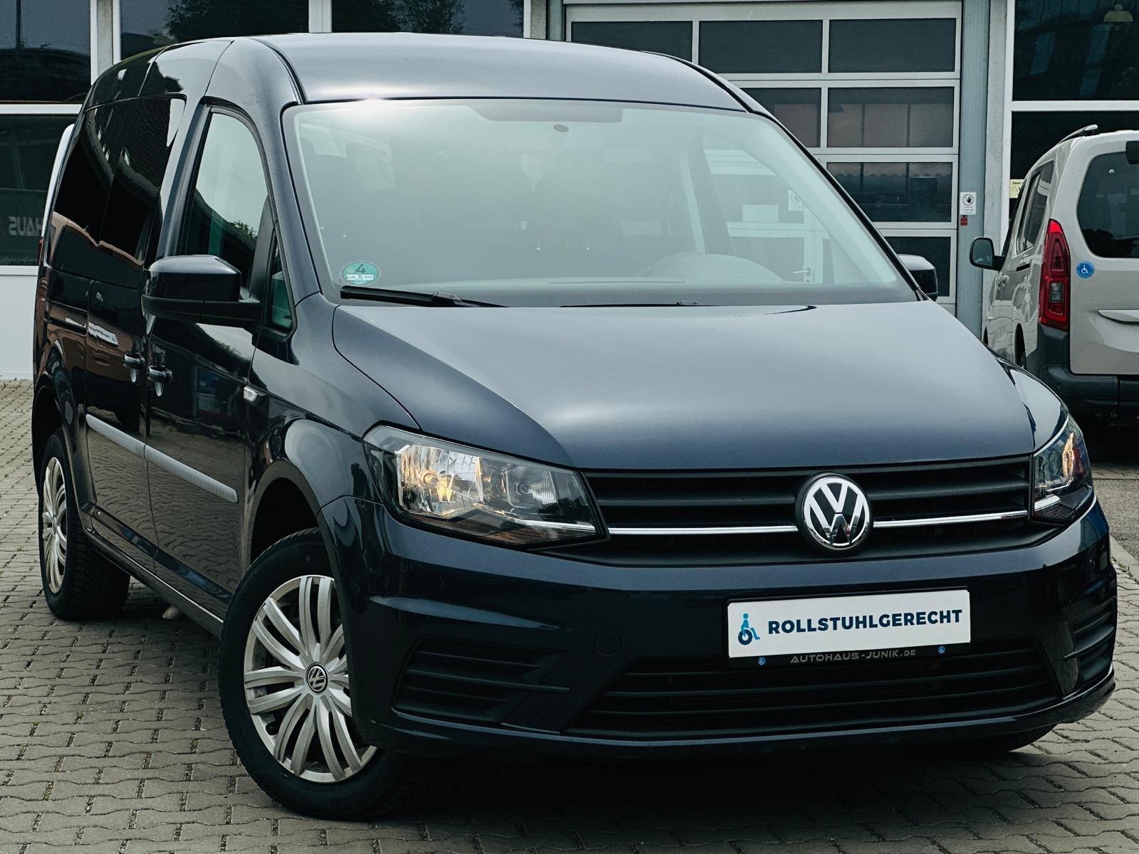Volkswagen Caddy PKW Maxi Behindertengerecht-Rampe
