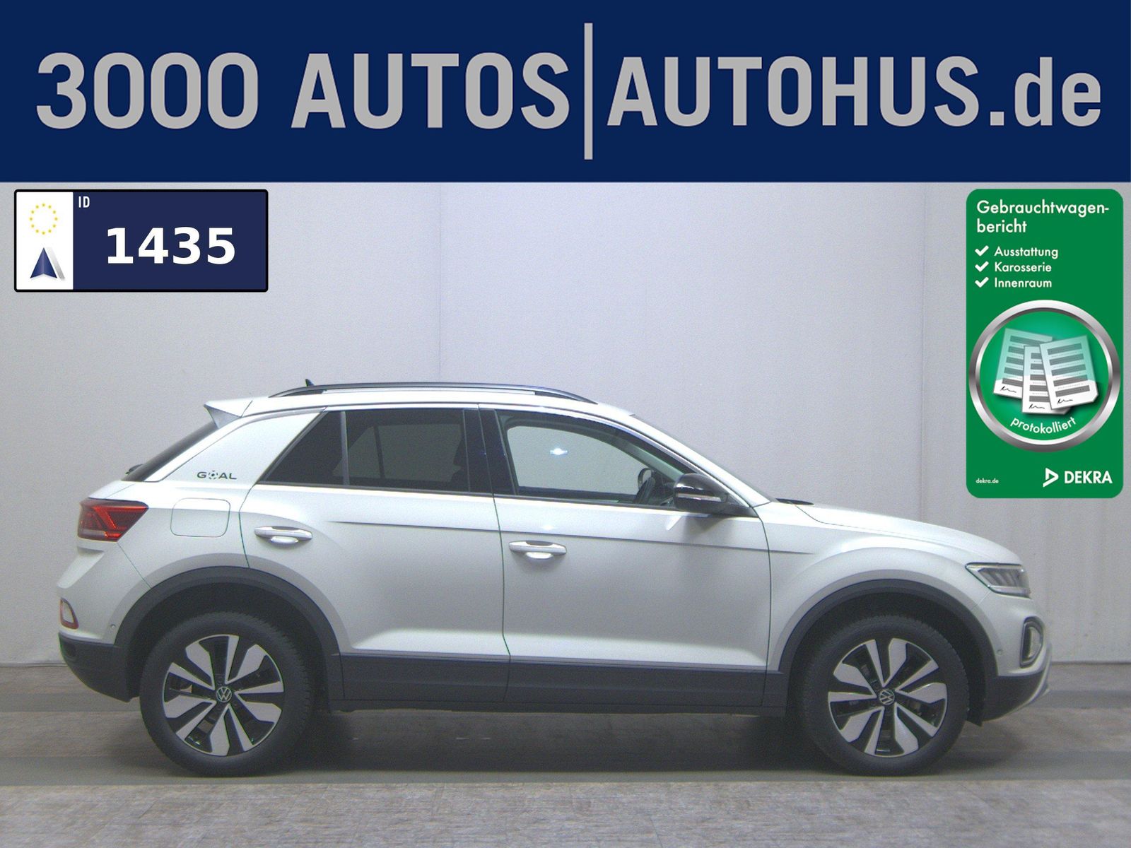VW T-Roc 1.0 TSI Goal Navi LED AID ACC PDC SHZ