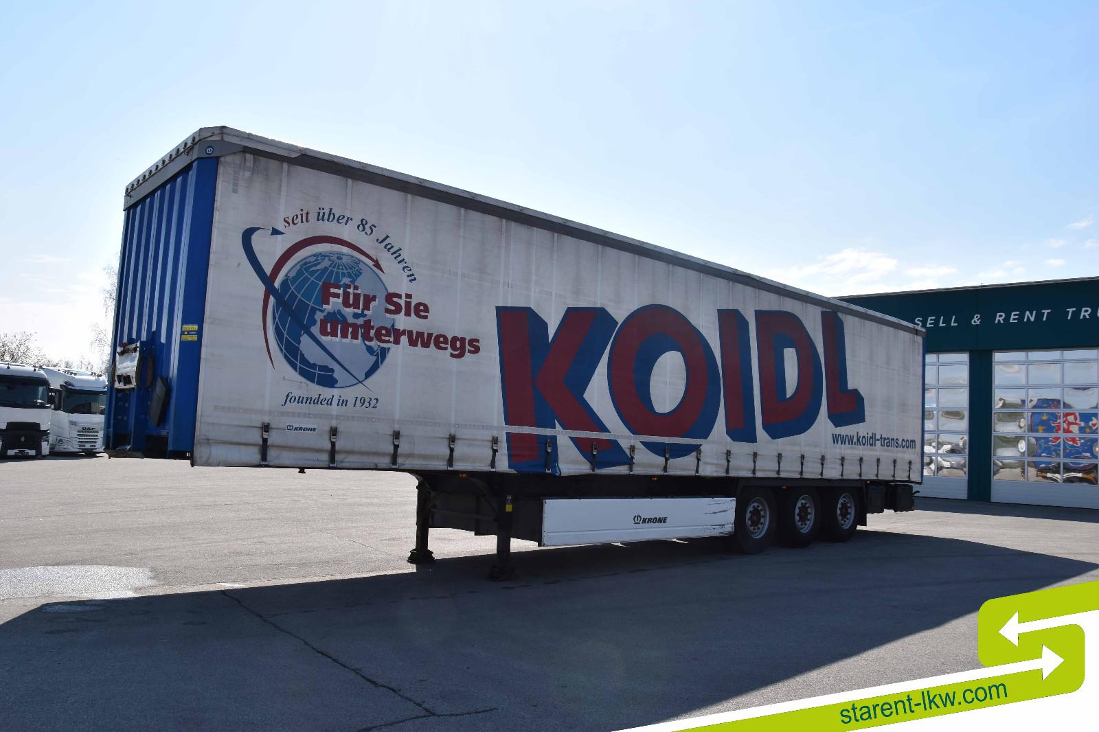 Krone Palettenkasten SAF Achsen TÜV 5/26