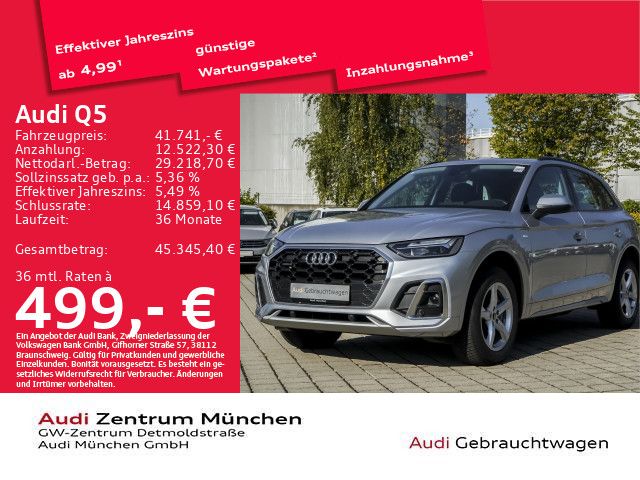 Audi Q5 40 TDI qu. S tronic Pano AHK Navi foto 1