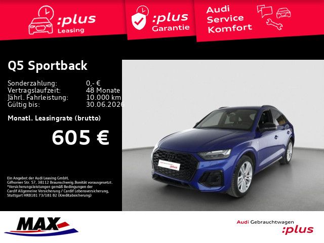 Q5 Sportback 55 TFSI e S-LINE QU LUFT+MATRIX+PAN