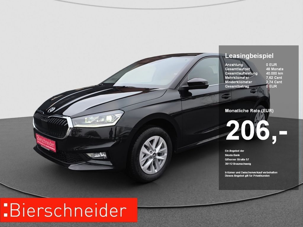 Skoda Fabia 1.5 TSI DSG Tour ACC BAA SPHA VZE MDE KESS