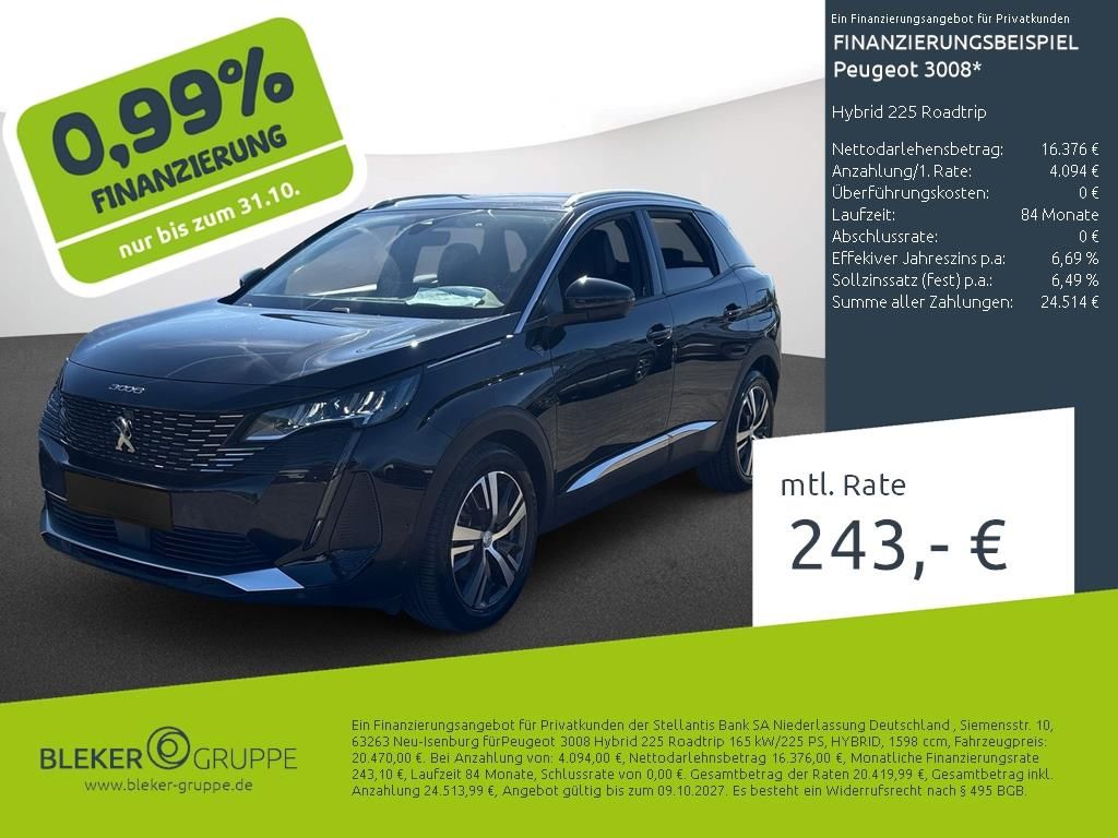 Peugeot 3008 Hybrid 225 Roadtrip