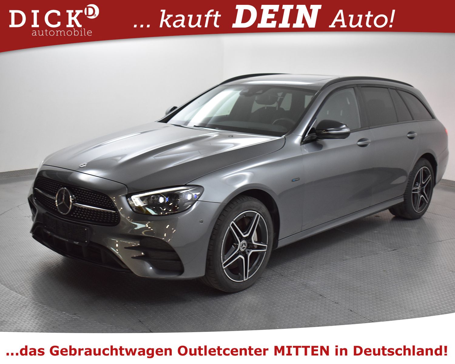MERCEDES-BENZ E 300de 2X AMG Line NIGHT+PANO+WIDES+STDHZ+HEAD+ - Image 4