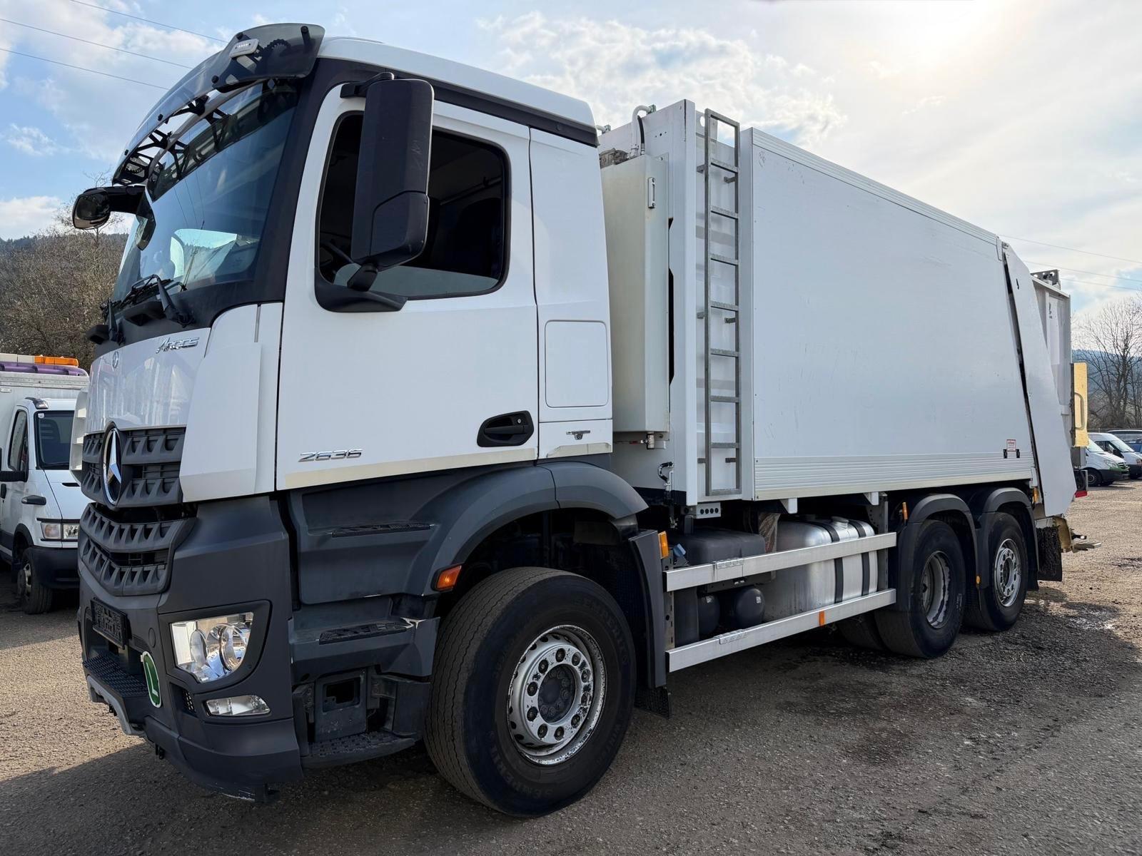 Mercedes-Benz AROCS 2636 MÜLLWAGEN*2014*1HAND*EURO6*TÜV 06/26*