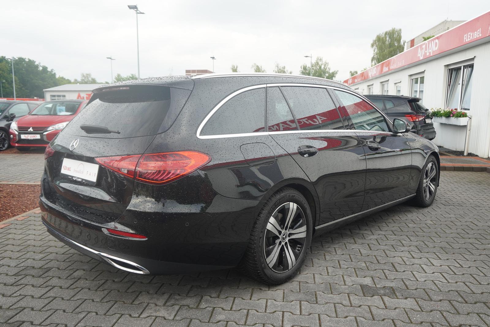 Mercedes-Benz C-Class C200 d T Avantgarde 9G-Tronic LED Navi Teilleder, миниатюра 6