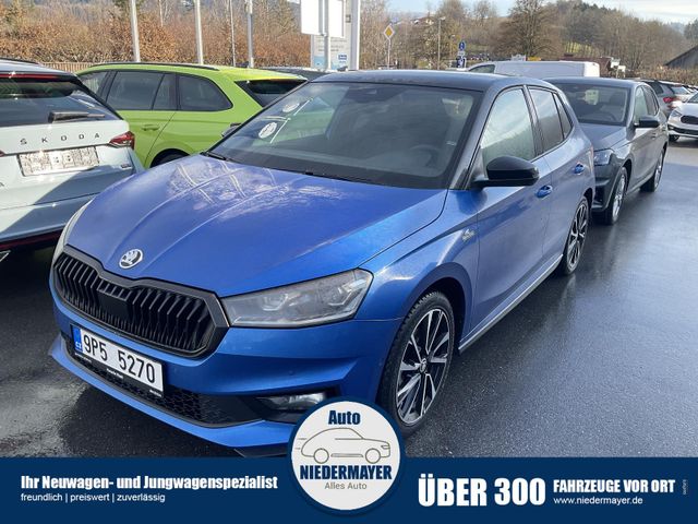 Skoda Fabia 1.0 TSI Monte Carlo, Pano, 17-Zoll, FS-hei