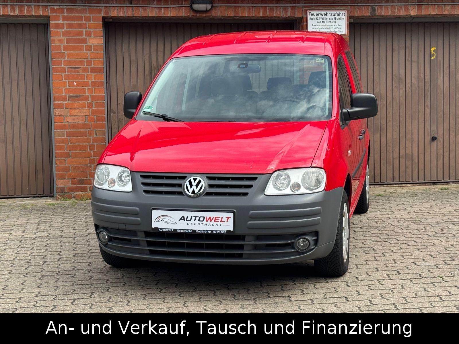 Volkswagen Caddy Life Team 7-Sitze,Klima,Allwetter,TÜV+Insp