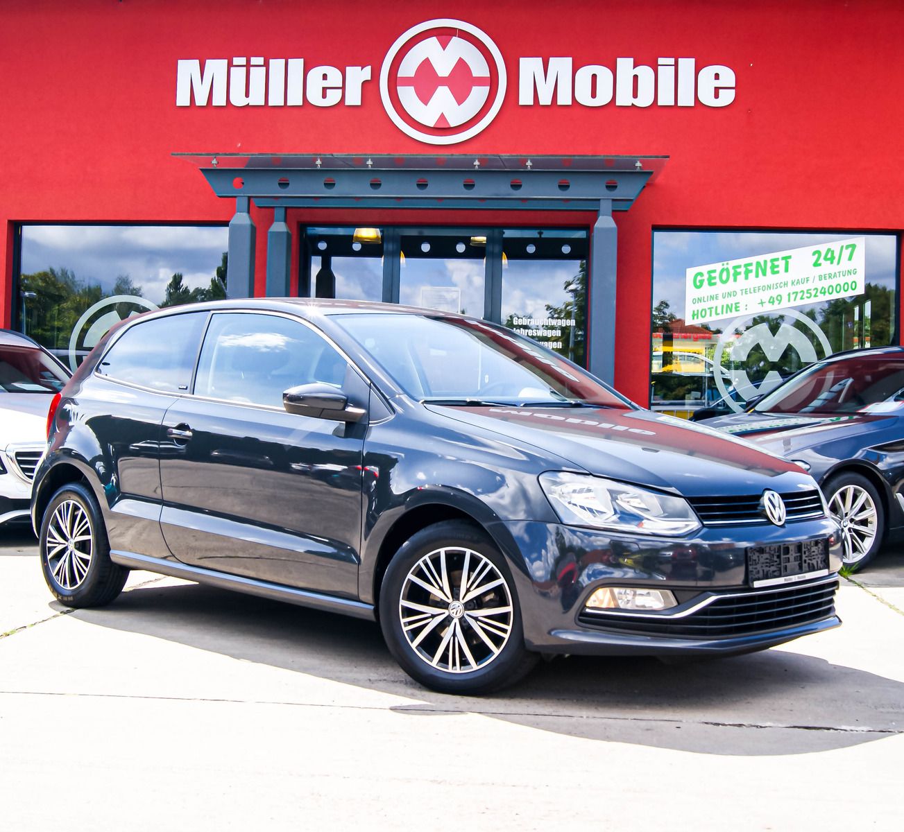 Fahrzeugabbildung Volkswagen Polo V 14TDI Allstar KLIMAAUTOMATIK TEMPOMAT PDC