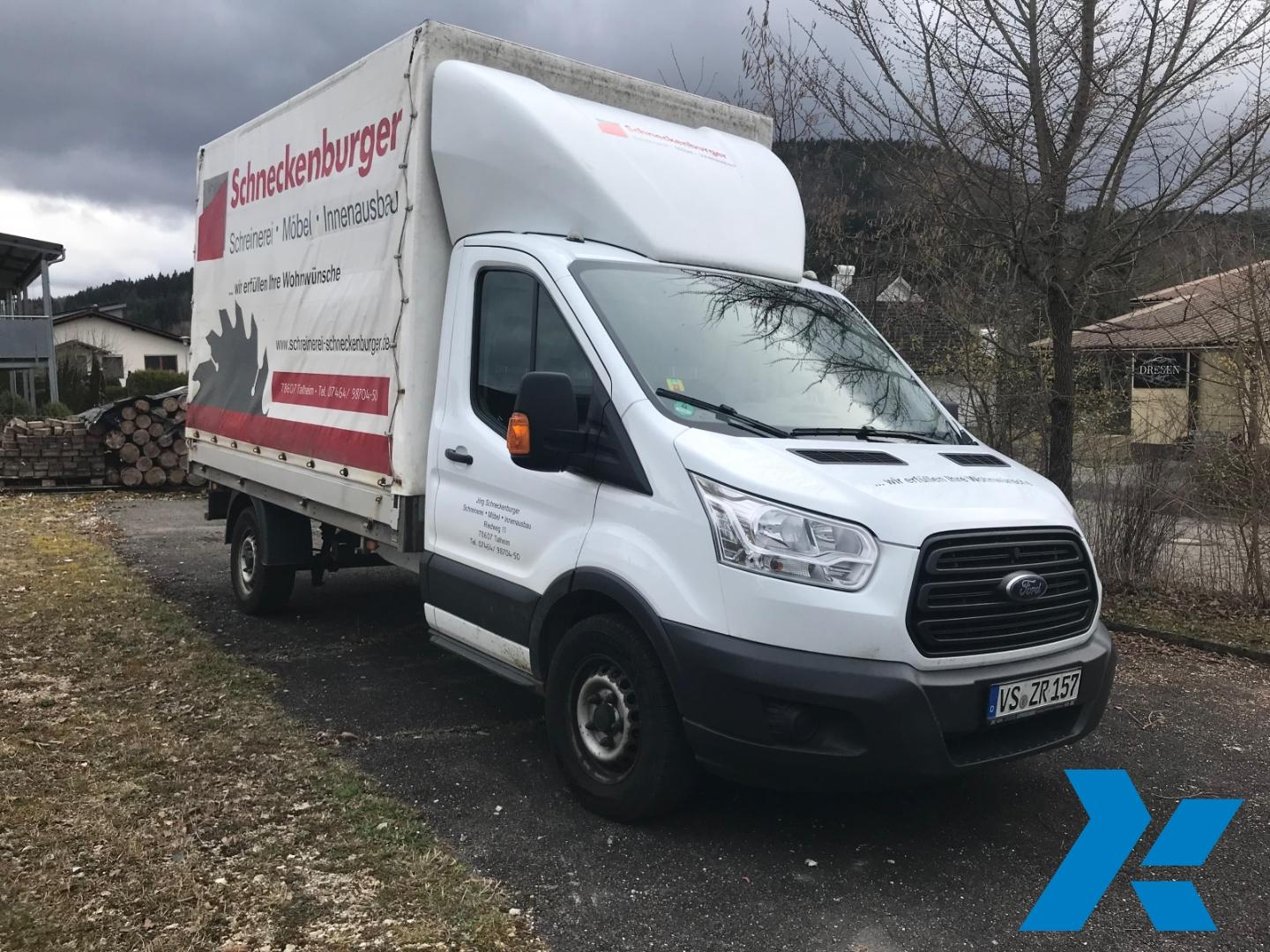 Ford Transit Pritsche 350 L3 Einzelkabine + Plane und