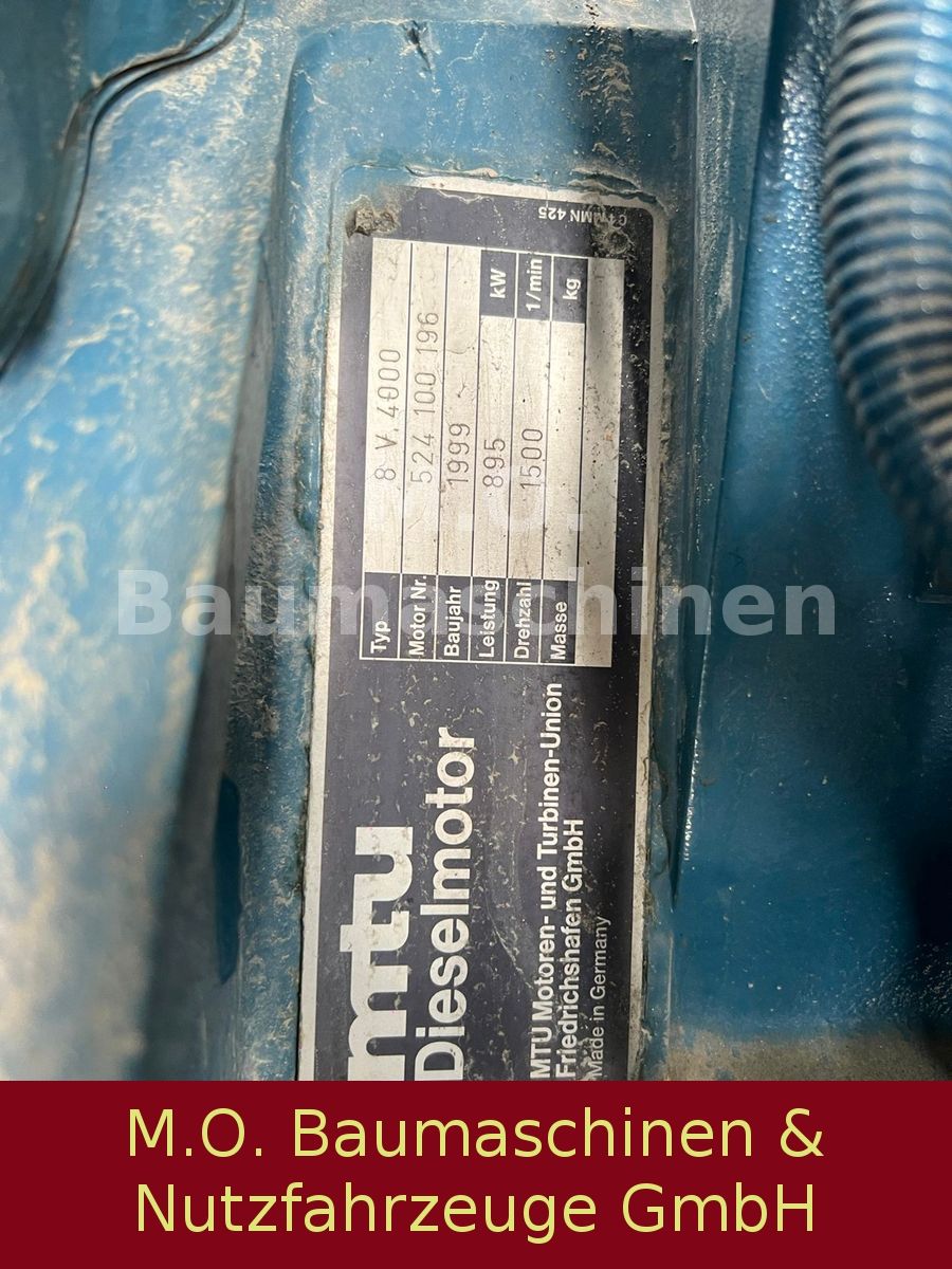 Fahrzeugabbildung Andere Stromaggregat 1000 KVA MTU / 8 Zylinder /