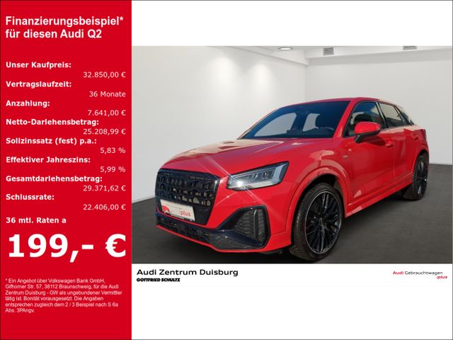 Audi Q2 35 TFSI S Line  Navi Matrix LED virtual / Kam