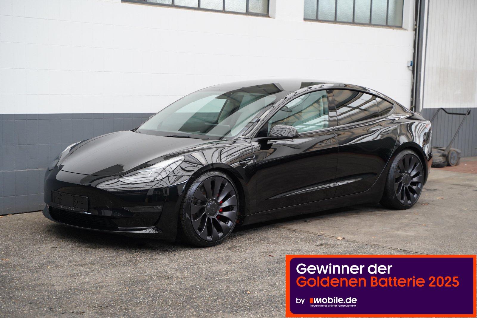 Tesla Model 3 Performance *innen weiß*Mwst.*unfallfrei