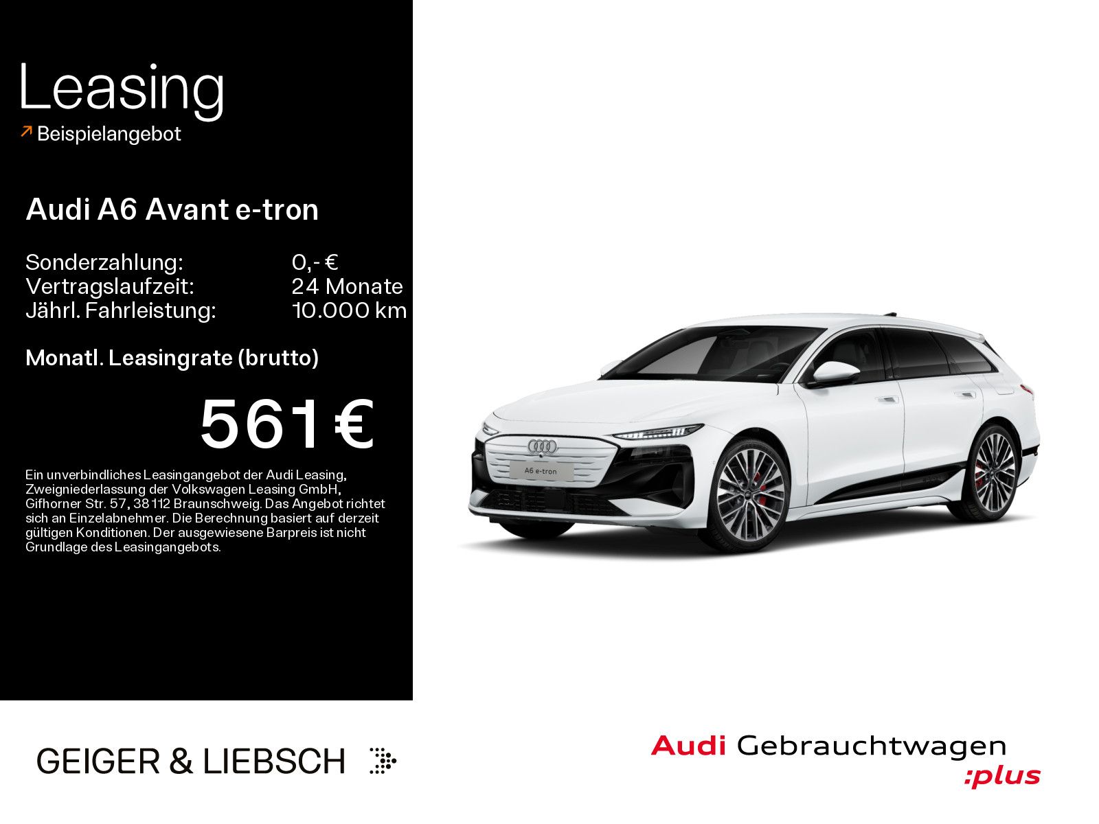 Audi A6 Avant e-tron quattro advanced*0,25%*MATRIX*ST