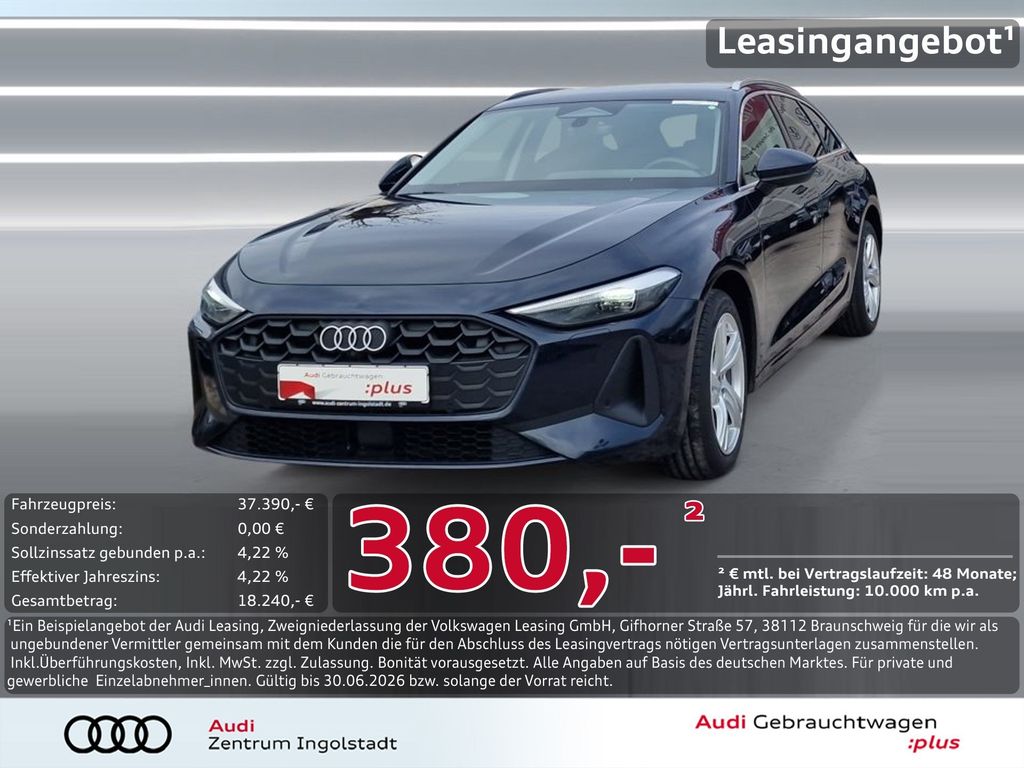 A5 Avant TFSI NAVI LED AHK 18" KAM. ACC