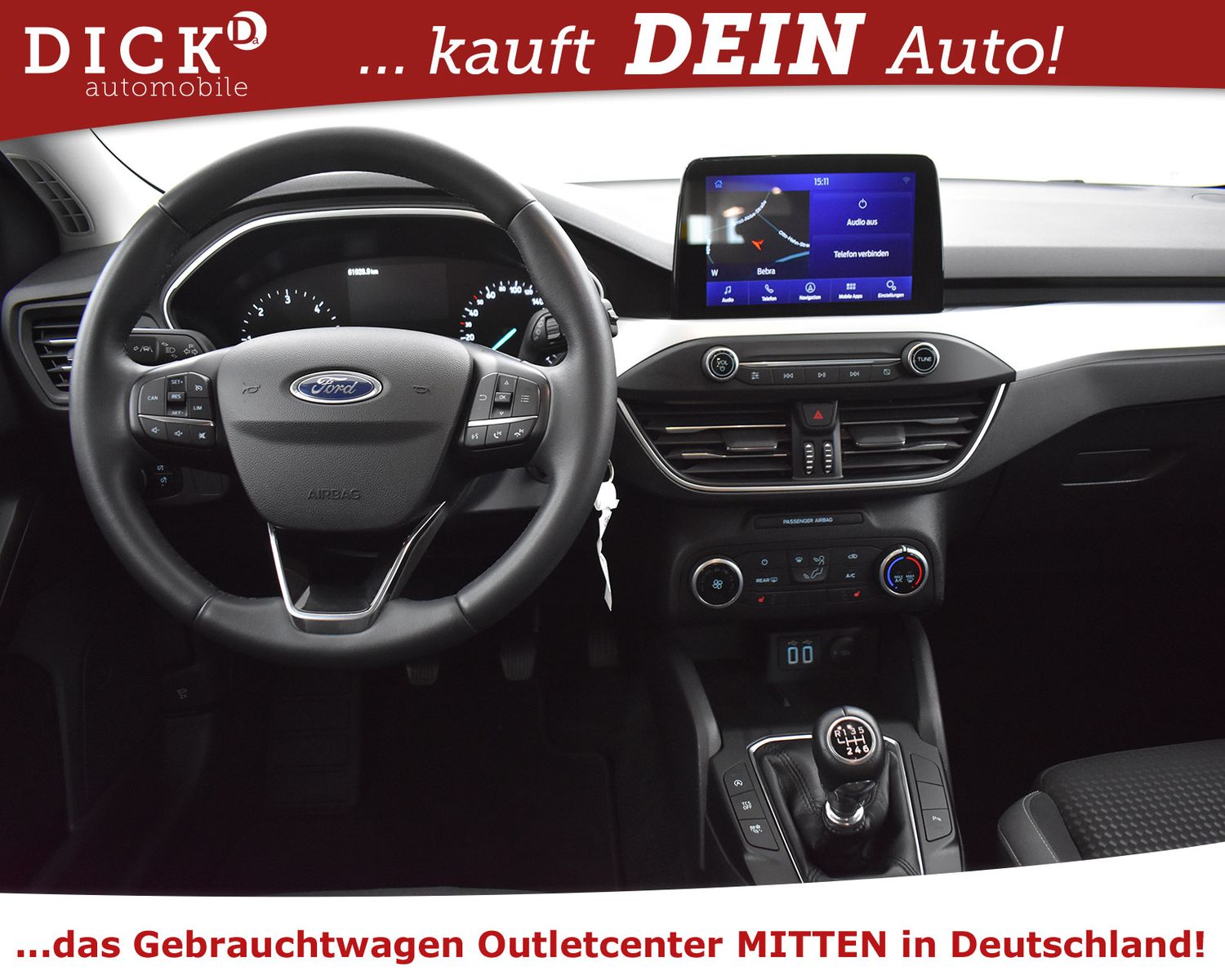 FORD Focus 1.5d C&C NAVI+LED+SHZ+KAMERA+DAB+TEMP+MFL+ - Image 14