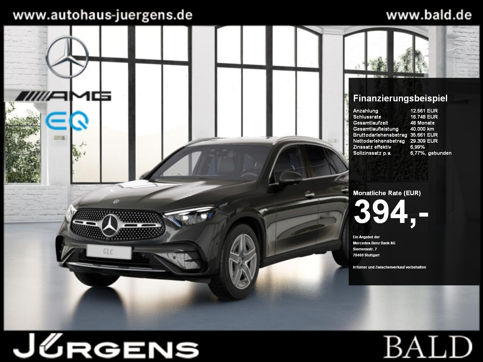Mercedes-Benz GLC 220 d 4M AMG-Sport/AHK/DIGITAL/Dist/Memo/360