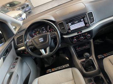 MYAUTOCENTER – Gebraucht- und Jahreswagen mit Werkstattservice in Pfaffenhofen Seat Alhambra Style Viva *2. Hand*AHK*Klima*7-Sitzer*
