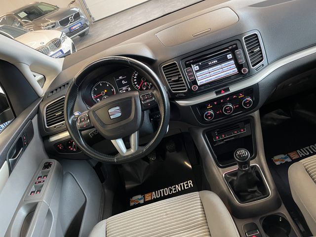 MYAUTOCENTER – Gebraucht- und Jahreswagen mit Werkstattservice in Pfaffenhofen Seat Alhambra Style Viva *2. Hand*AHK*Klima*7-Sitzer*