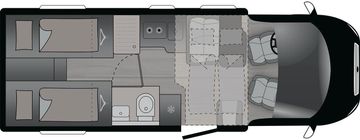 Crosscamp EXPDN 7.4E AUTOMATIK  Kamera NAVI