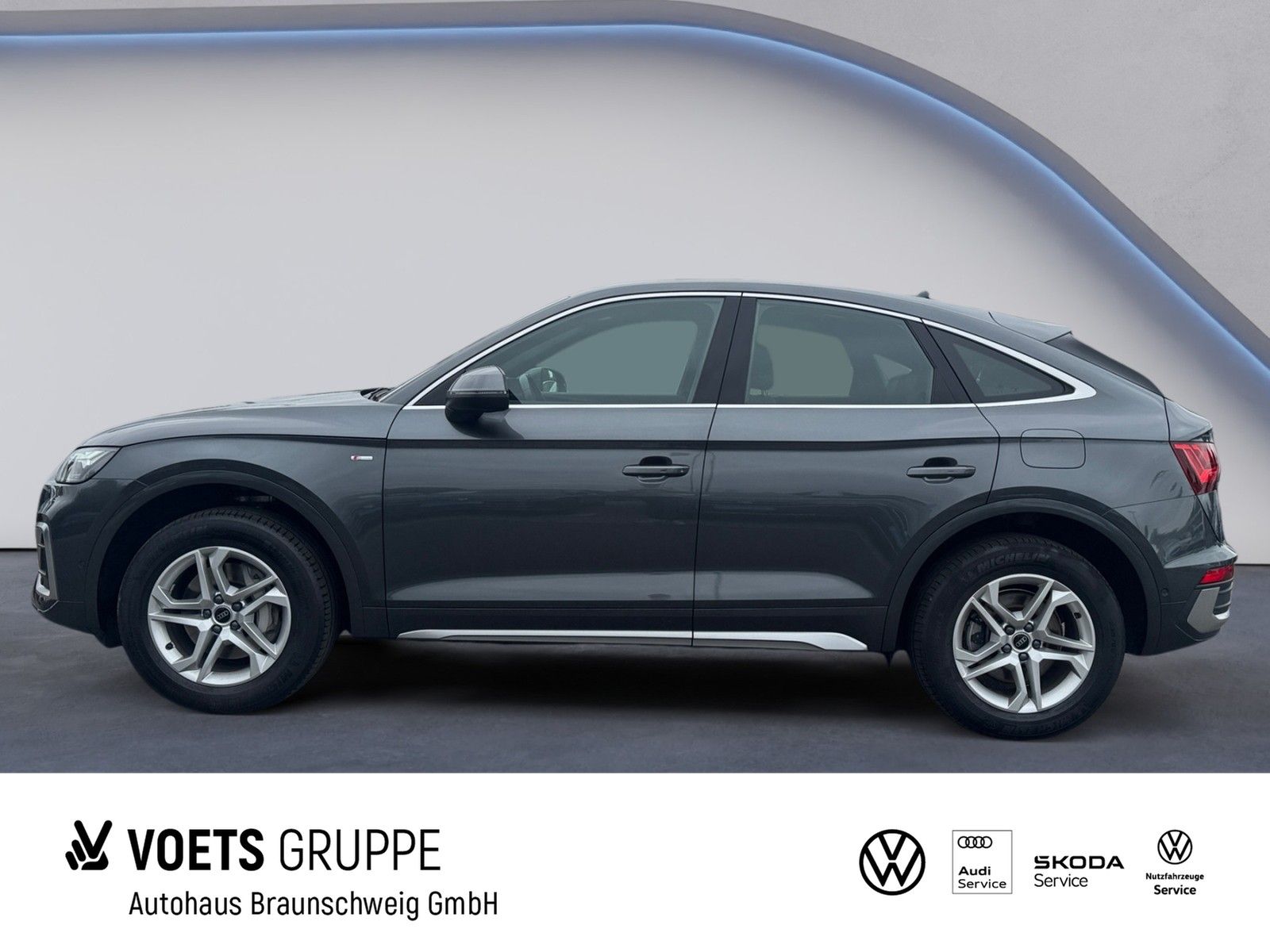 Audi Q5 Sportback 50 TFSI e S-line quattro LED NAV CA foto 3