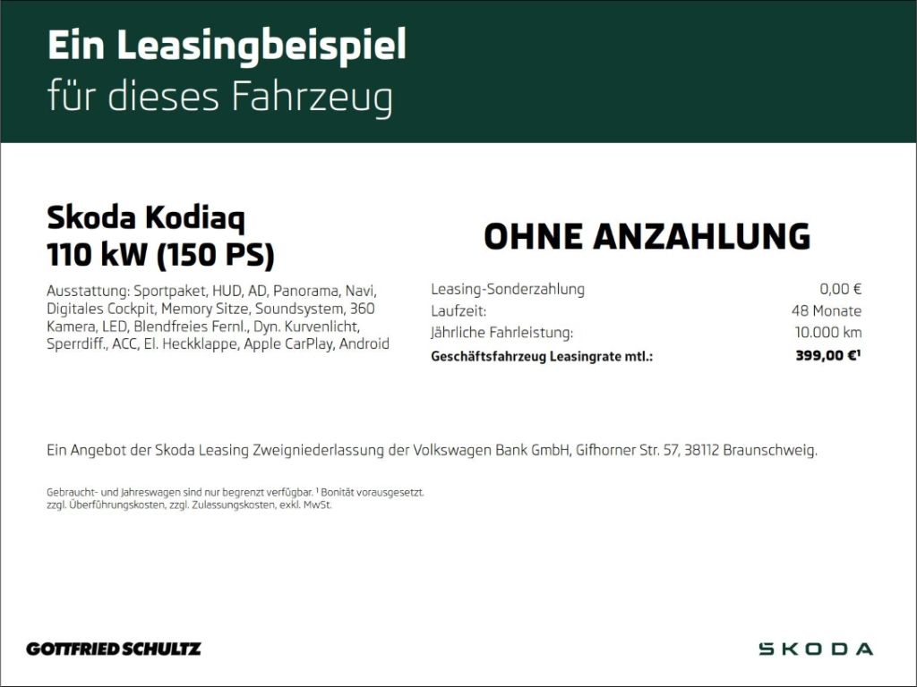 Skoda Kodiaq Sportline 1 5 TSI iV DSG Navi Head-up Dis imagem 2