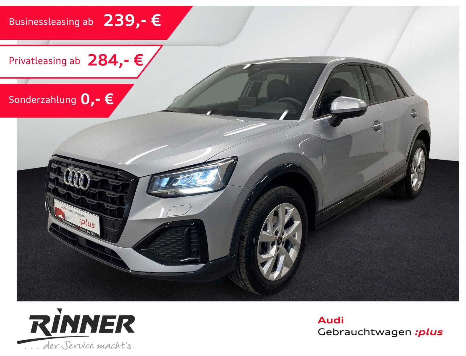Audi Q2 35 TFSI advanced LED+RFK+ACC+Navi+Opt.black