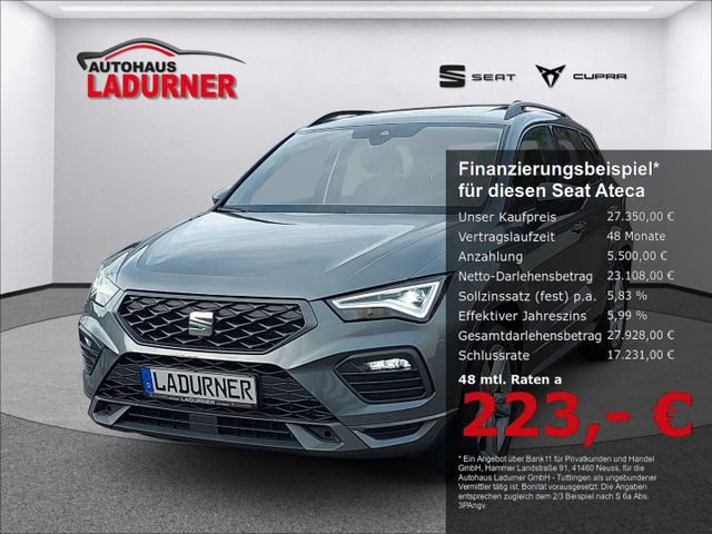Ateca 2.0 TDI FR *PANODACH+NAVI+ELEK.HECKKLA+LED
