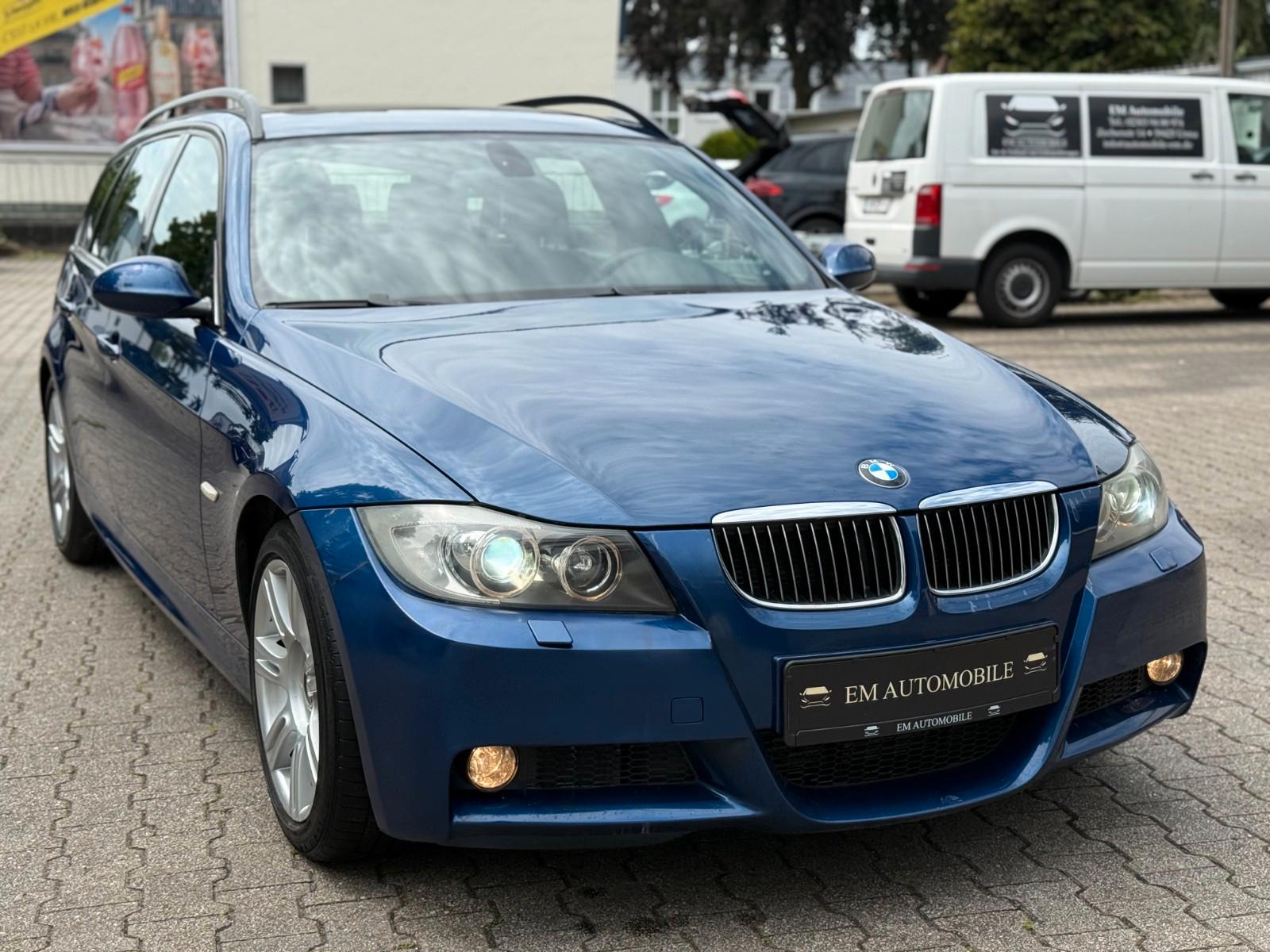 BMW 330d*1.Hand*AHK*M Paket ab Werk*Le Mans Blau*